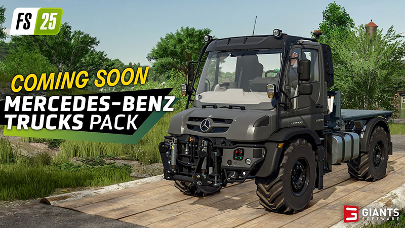 Mercedes-Benz Truck Pack アナウンストレーラー