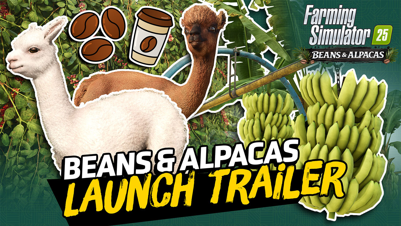 大型コンテンツ拡張パック「Beans &Alpacas」ローンチトレーラー