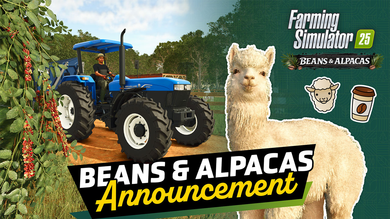 大型コンテンツ拡張パック「Beans&Alpacas」アナウンストレーラー